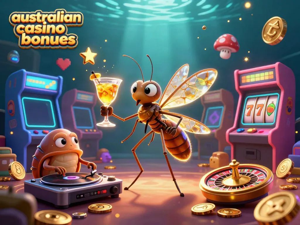 Spinning for wins with the latest Australian casino bonuses at a vibrant casino scene.