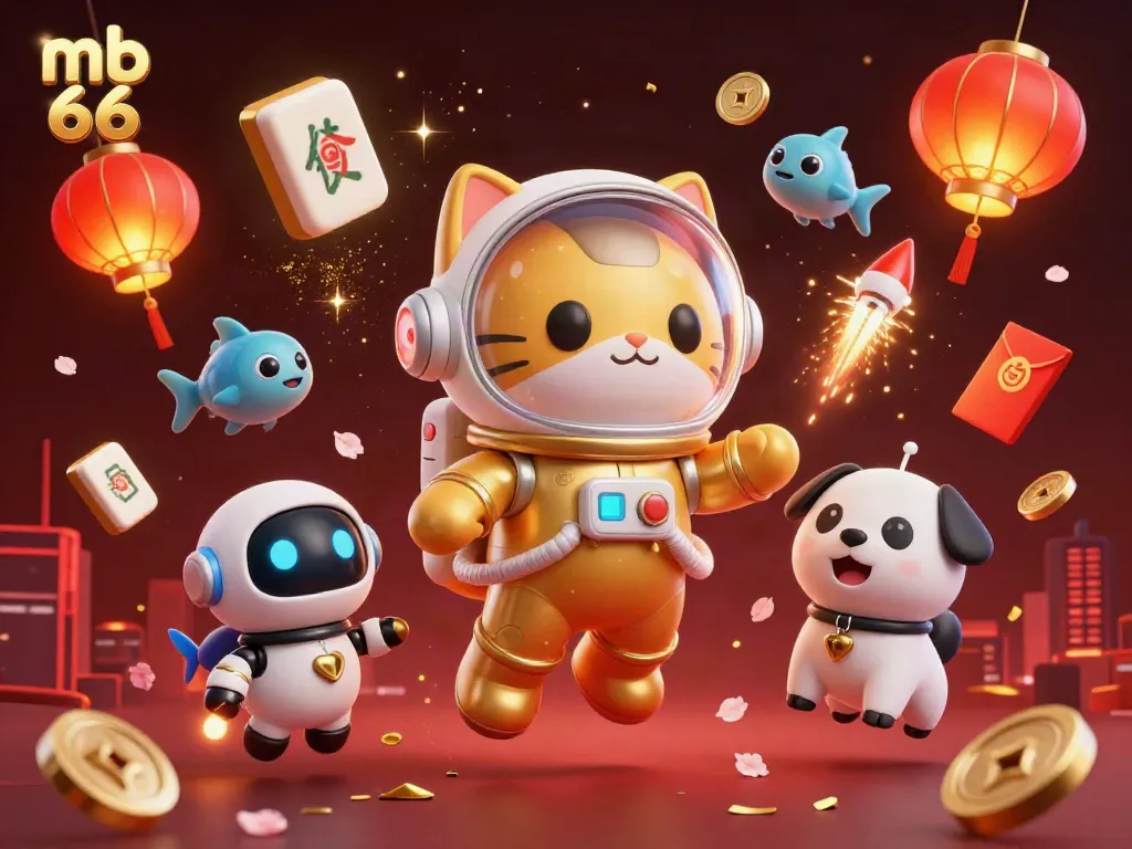 Experience exciting gameplay at mb 66 with a vibrant casino-themed digital scene.